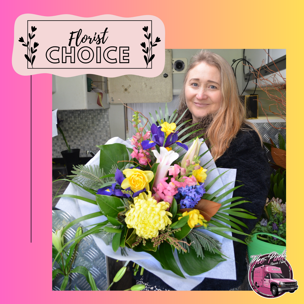 Florist Choice Bouquet – The Pink Flower Truck